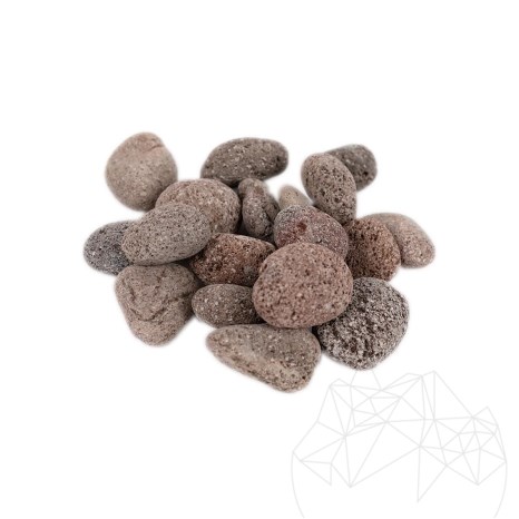 Pebbles Lava Red Sac, 20 kg