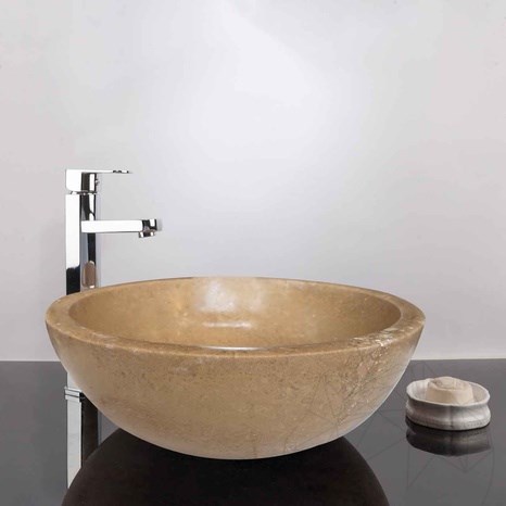 Chiuveta Matia travertin Noce RS-5, 42 x 15 cm