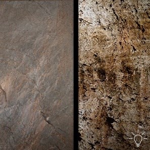 Ardezie Flexibila Translucida SKIN 2mm  - Copper, 185 x 61 cm | Iluminare Ambientala, Interior & Exterior
