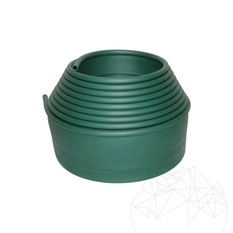 BERA - Bordura flexibila B-EDGE SMART, verde, L: 12 m x H: 10 cm