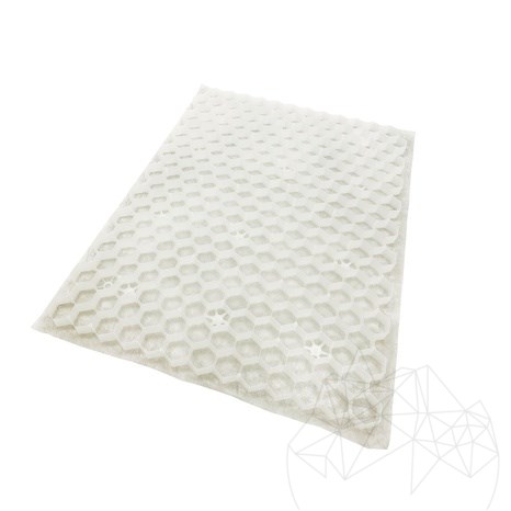 BERA - Profil fagure Fix Lite - S - pentru stabilizarea pietrisului, alb, 60 x 80 cm
