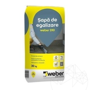 Sapa de egalizare -  Weber D10, 30 kg