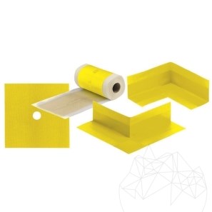 Set de benzi pt. sistemele de hidroizolatii WeberTec 828 DB 75 (50 ml/rola)