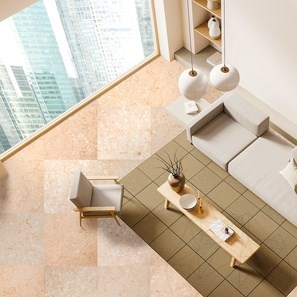 Limestone Sunny Dream Polisata, 61 x 61 x 1.2 cm (placari interior)