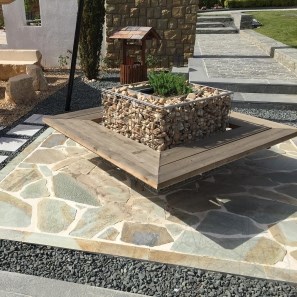 Ardezie poligonala AquaBlue - Lespezi XL