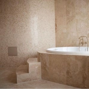 Travertin Classic Cross Cut Polisat  2 cm – Blaturi, Trepte, Glafuri si Piese Personalizate