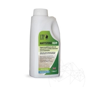 LTP Profesional Mattstone H20 - Impermeabilizant ecologic pt. suprafete din piatra naturala, artificiala, caramida, 1 L